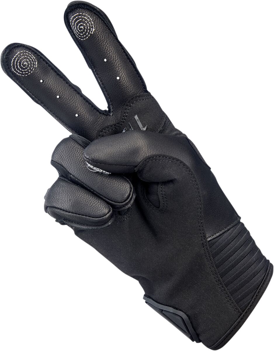 BILTWELL GLOVES BRDGPRT BLK XS 1509-0101-301