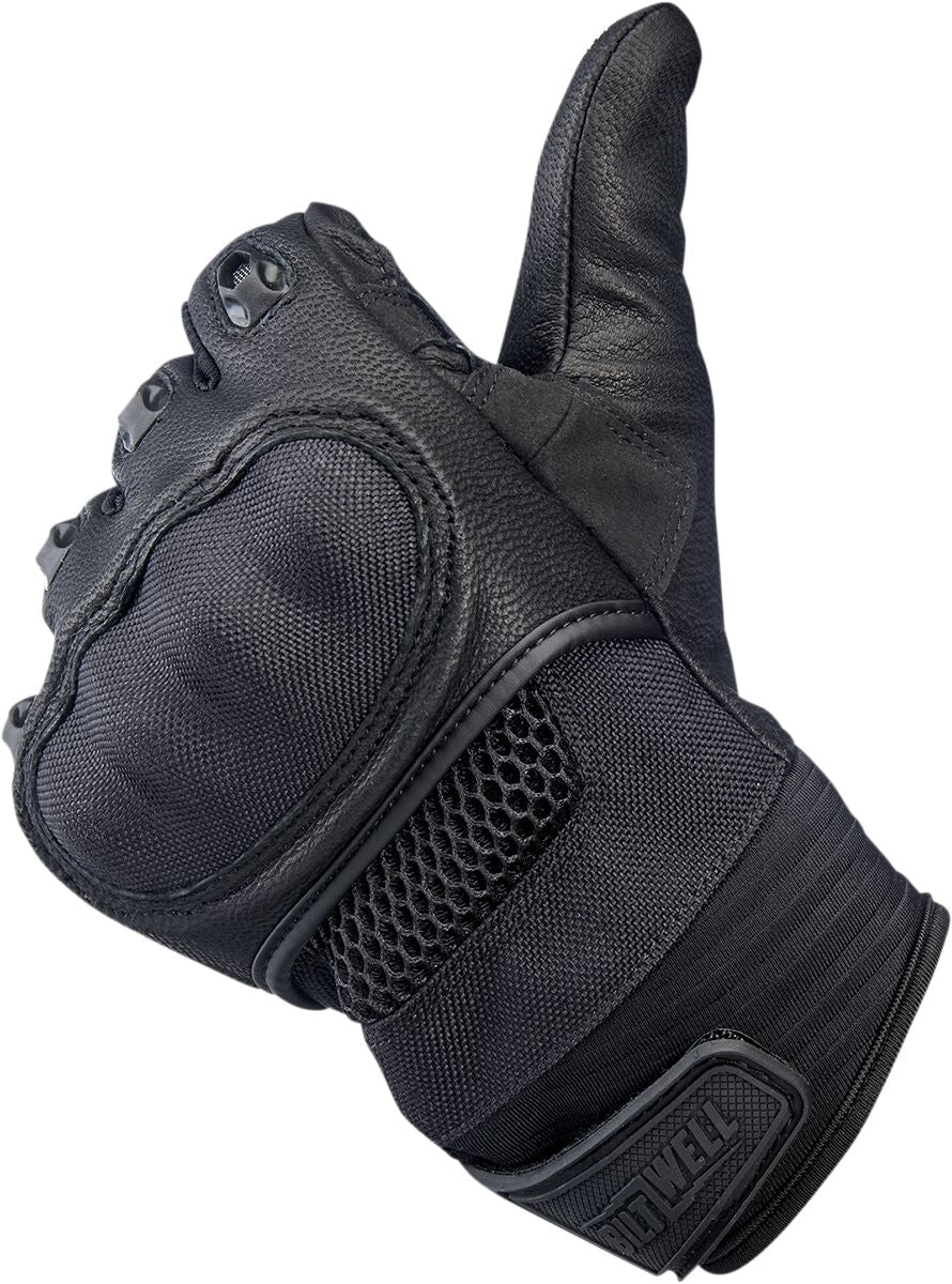 BILTWELL GLOVES BRDGPRT BLK MD 1509-0101-303