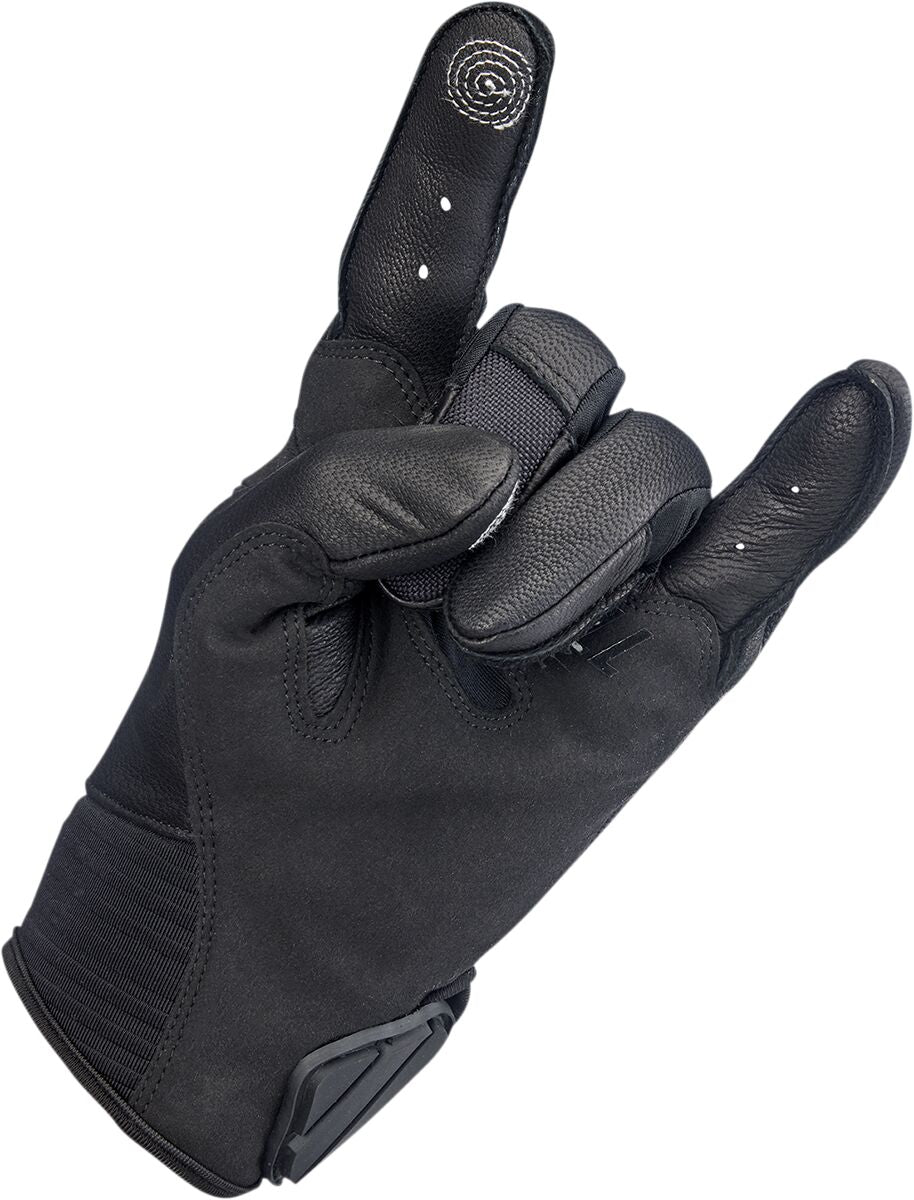 BILTWELL GLOVES BRDGPRT BLK MD 1509-0101-303
