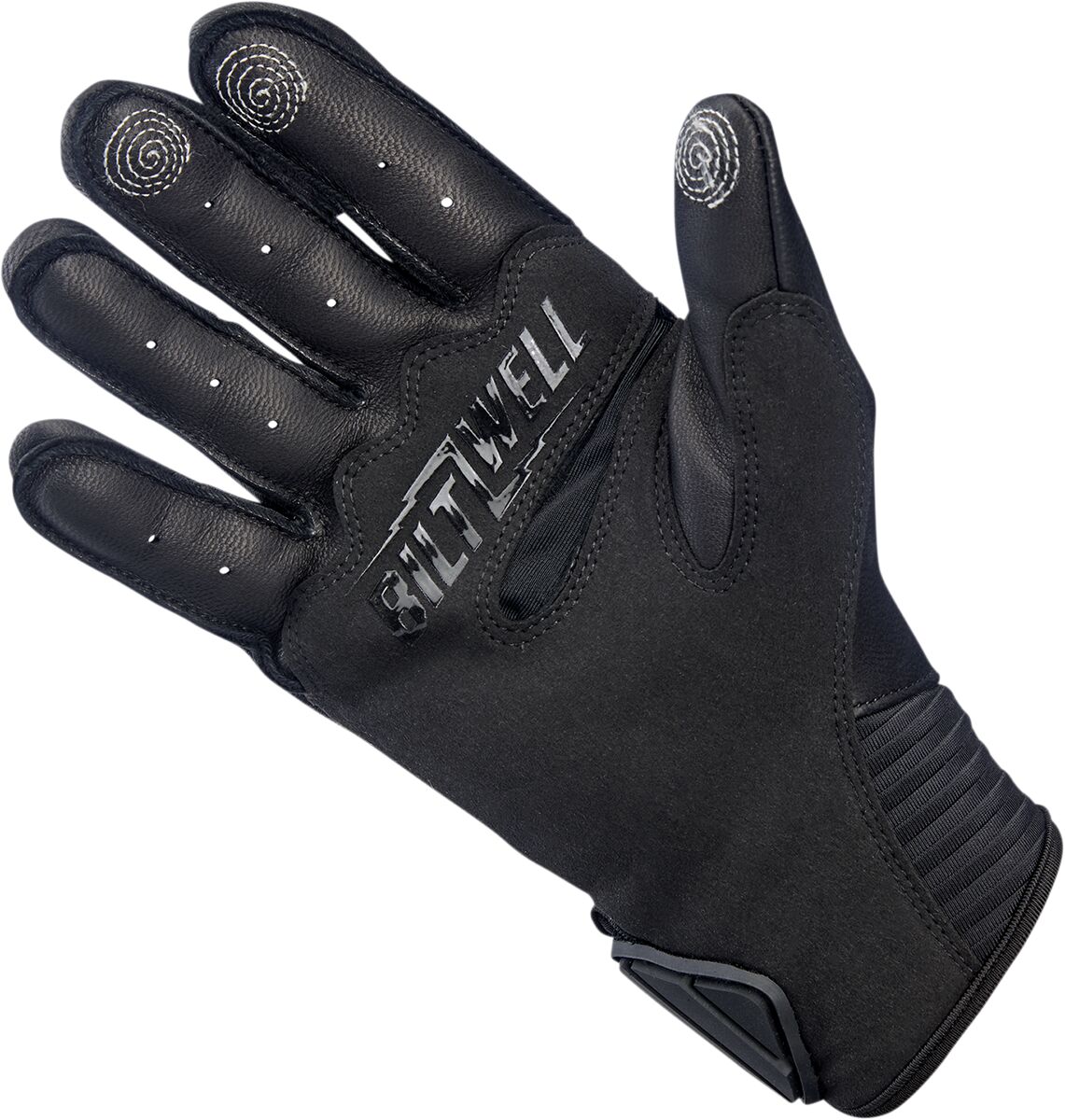 BILTWELL GLOVES BRDGPRT BLK LG 1509-0101-304