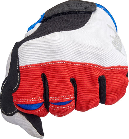 BILTWELL GLOVES MOTO RD/WH/BL XXL 1501-1208-006