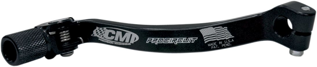 PRO CIRCUIT SHIFT LEVER FOLDING ALUMINUM BLACK KSL12250