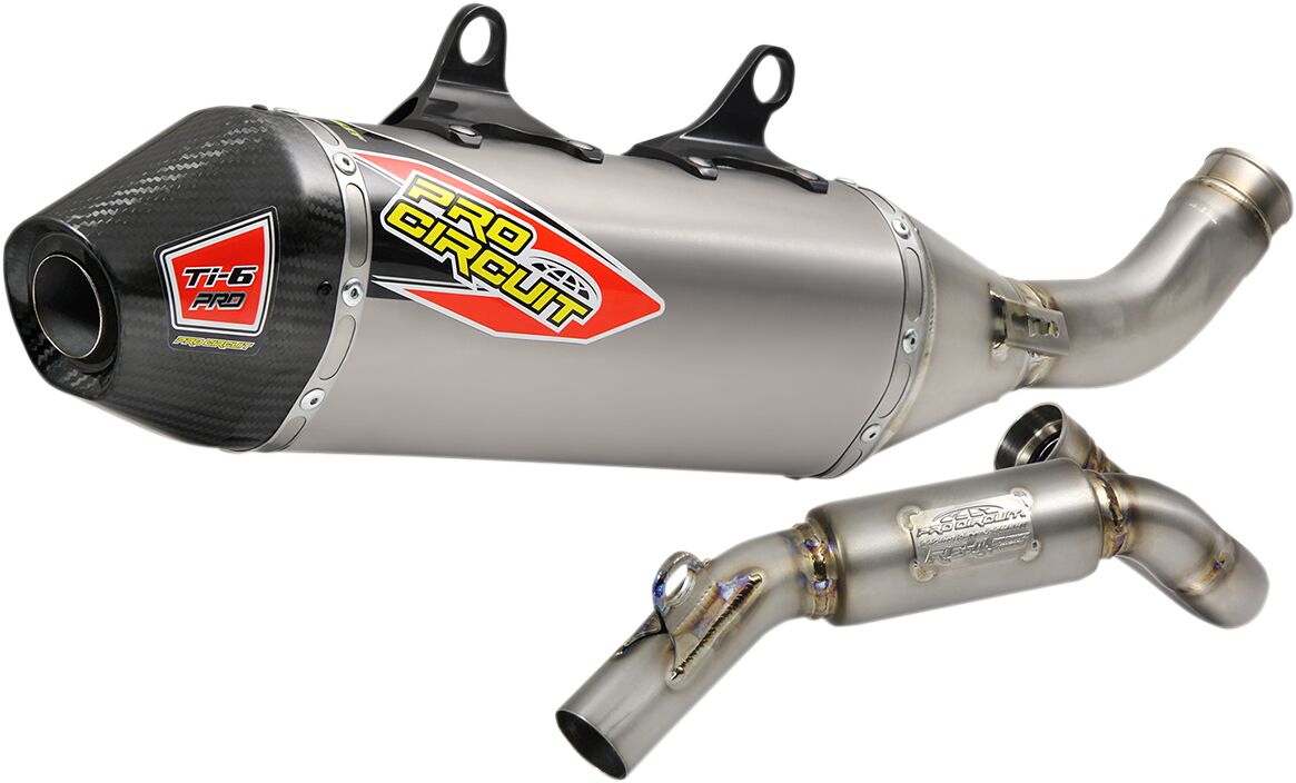 PRO CIRCUIT EXHAUST SYSTEM TI-6 TITANIUM 0351845FP