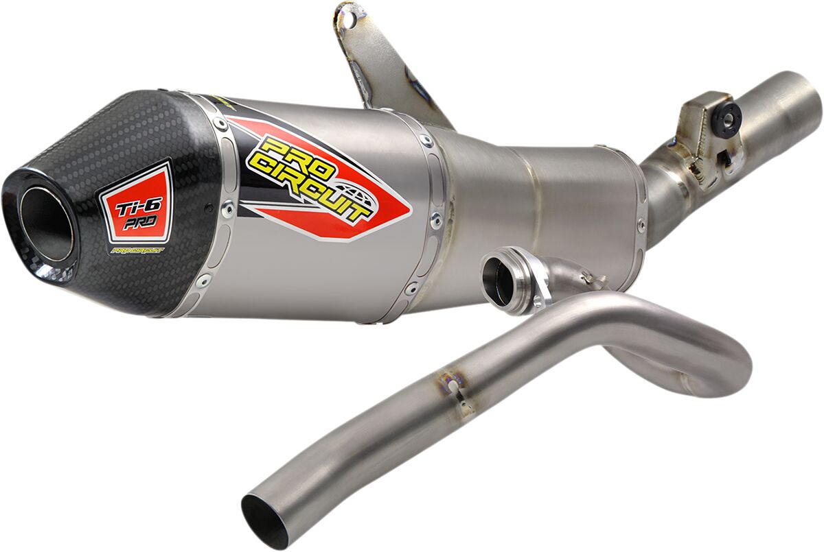 PRO CIRCUIT TI-6 PRO TITANIUM SYSTEM W/CARBON END CAPS 0312145FP