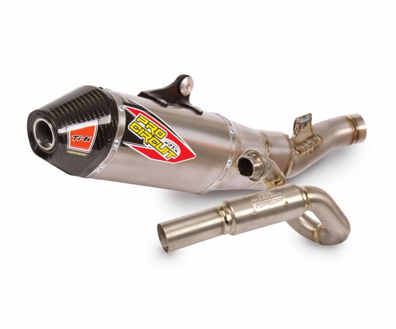PRO CIRCUIT TI-6 TITANIUM SYSTEM W/CARBON END CAPS 0322445F