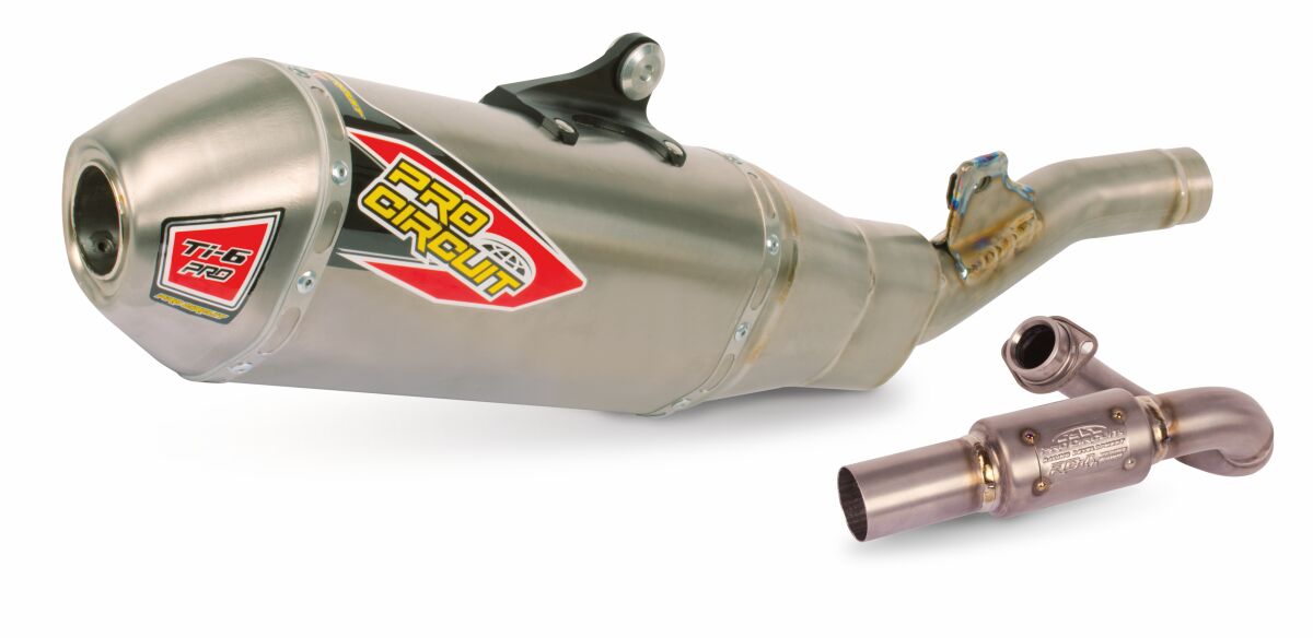 PRO CIRCUIT TI-6 PRO BC FULL TITANIUM EXHAUST SYSTEM 0322525BC