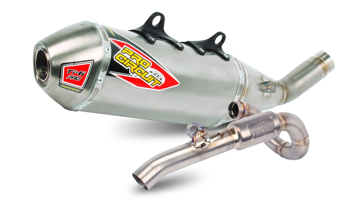PRO CIRCUIT TI-6 PRO BC FULL TITANIUM EXHAUST SYSTEM 03122525BC