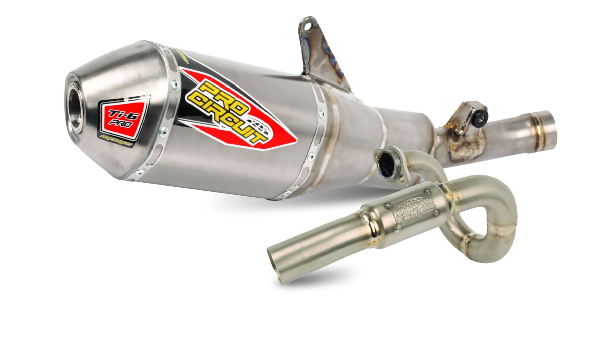 PRO CIRCUIT TI-6 PRO BC FULL TITANIUM EXHAUST SYSTEM 0312525BC