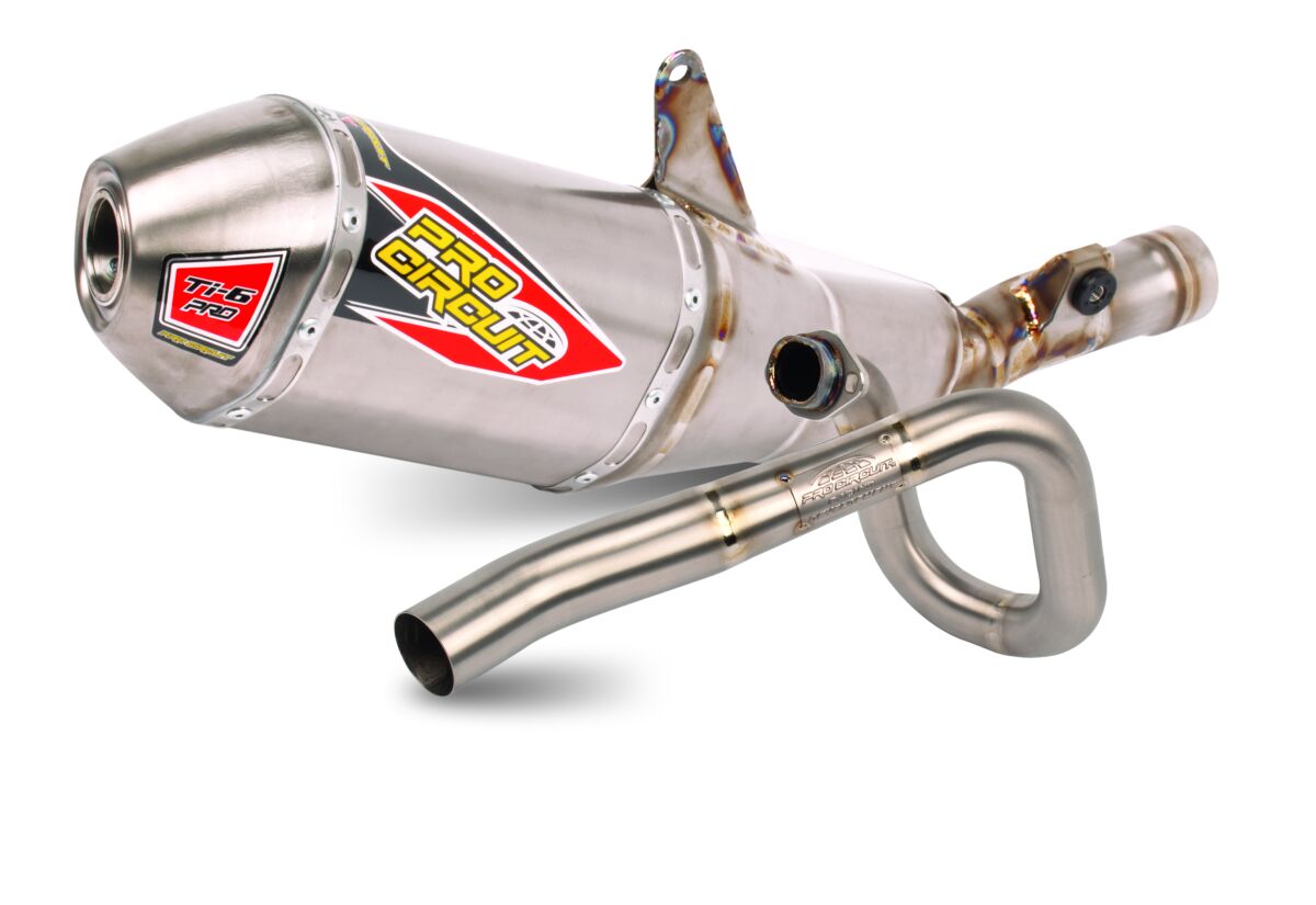 PRO CIRCUIT TI-6 PRO BC FULL TITANIUM EXHAUST SYSTEM 0312545BC
