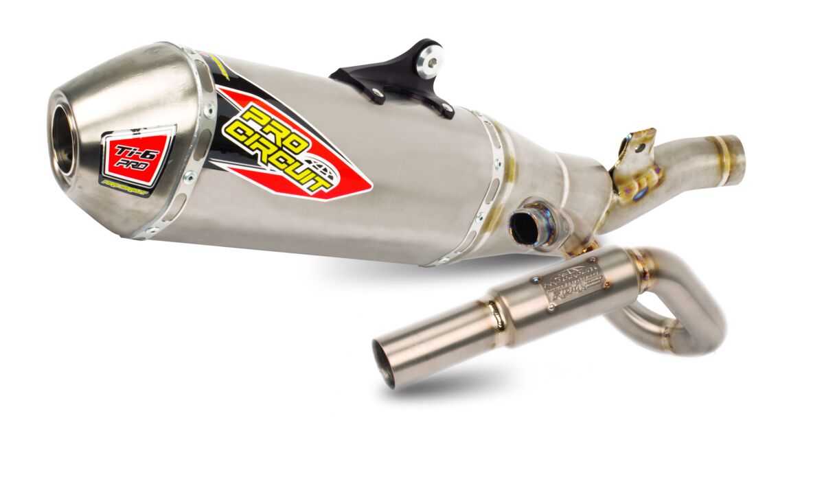PRO CIRCUIT TI-6 PRO BC FULL TITANIUM EXHAUST SYSTEM 0322545BC