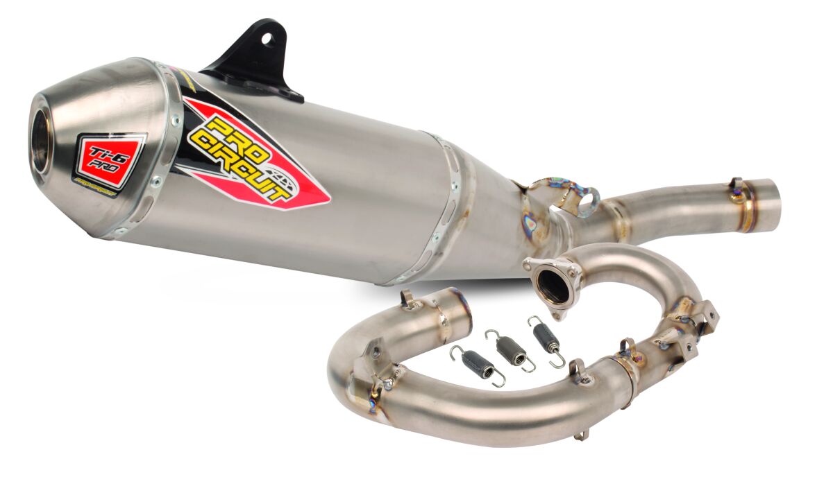 PRO CIRCUIT TI-6 PRO BC FULL TITANIUM EXHAUST SYSTEM 0332545BC