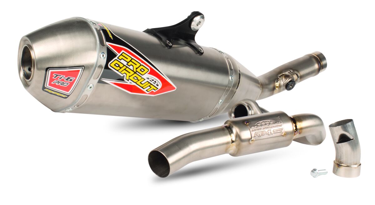 PRO CIRCUIT TI-6 PRO BC FULL TITANIUM EXHAUST SYSTEM 0342525BC