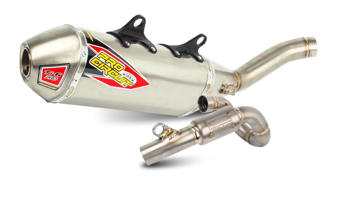 PRO CIRCUIT TI-6 PRO BC FULL TITANIUM EXHAUST SYSTEM 0352525BC