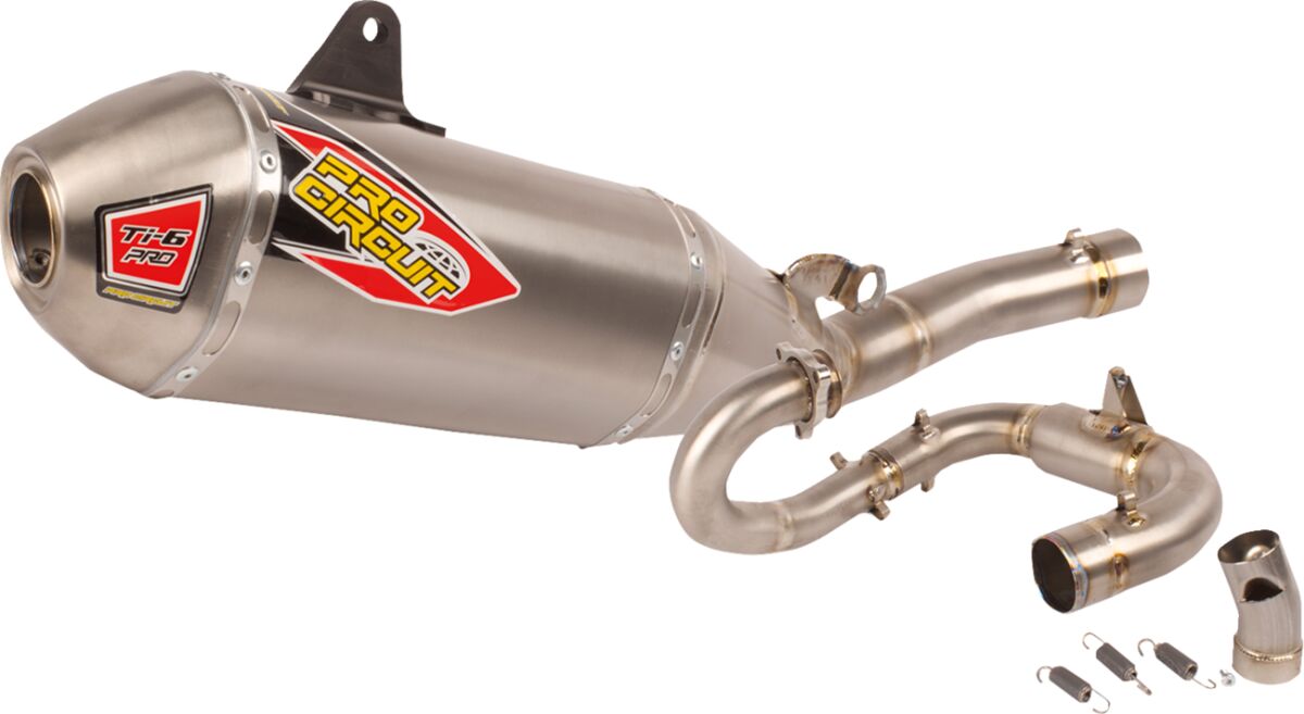 PRO CIRCUIT TI-6 PRO BC FULL TITANIUM EXHAUST SYSTEM 0332645BC