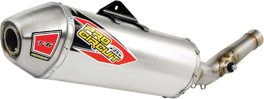PRO CIRCUIT T-6 STAINLESS STEEL ALUMINIUM SLIP-ON MUFFLER 0121445A