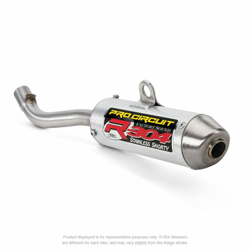 PRO CIRCUIT R-304 SHORTY EURO SS SILENCER 1151212-EU