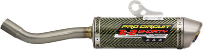 PRO CIRCUIT MUFFLER/SILENCER TI-2 SHORTY CARBON KEVLAR TITANIUM 1131412K
