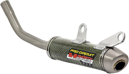PRO CIRCUIT TI-2 SHORTY MUFFLER/SILENCER CARBON KEVLAR TITANIUM 1151425K