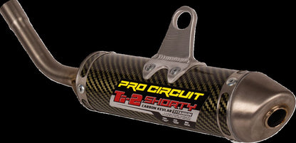 PRO CIRCUIT MUFFLER TI-2 CARBON-KEVLAR KTM/HUSKY/GAS 65 1152465K