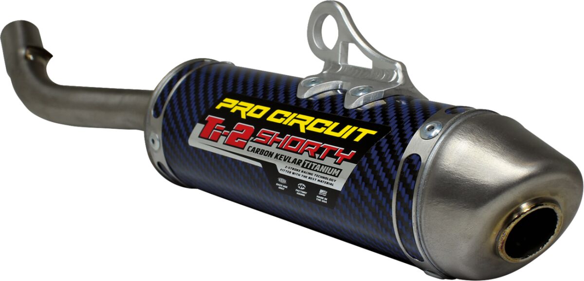 PRO CIRCUIT SILENCER TI-2 R304 TI/BLUE/CARBON FIBER YZ 125 1132412K