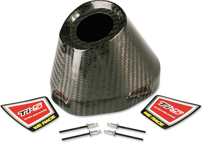 PRO CIRCUIT END CAP CARBON 114MM (4.5") HOLE 44MM (1,75") FOR TI-5 TI-6 PC4022-0001