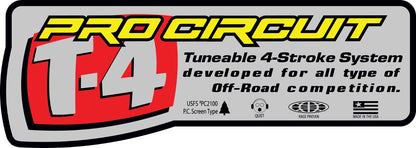 PRO CIRCUIT DECAL LOGO STICKER T-4 DCT4S
