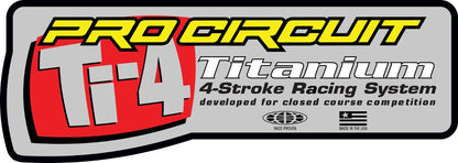 PRO CIRCUIT DECAL LOGO STICKER Ti-4 DCTI4S