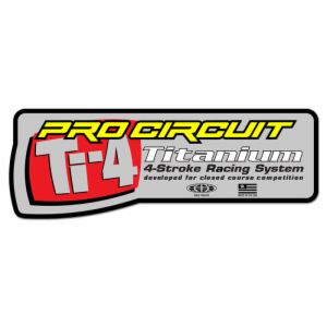PRO CIRCUIT DECAL LOGO STICKER Ti-4 DCTI4S