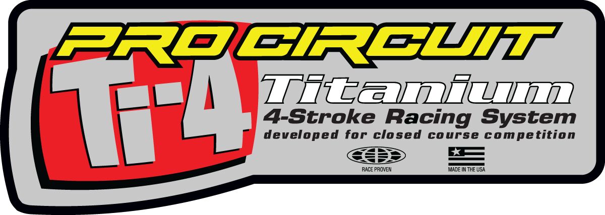 PRO CIRCUIT DECAL LOGO STICKER Ti-4 DCTI4S