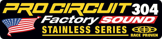 PRO CIRCUIT DECAL LOGO STICKER R-304 FACTORY DCFS304