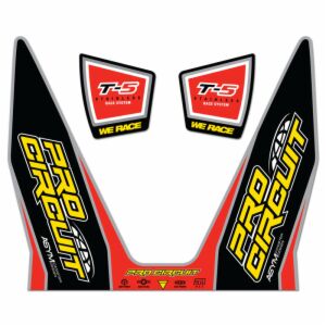 PRO CIRCUIT DECAL LOGO STICKER KIT T-5 DC12T5