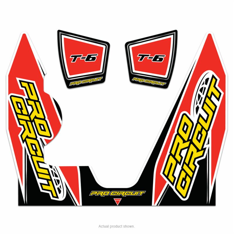 PRO CIRCUIT DECAL LOGO STICKER KIT T-6 DC14T6-YZ450F