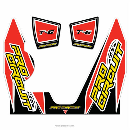 PRO CIRCUIT DECAL LOGO STICKER KIT T-6 DC14T6-YZ450F