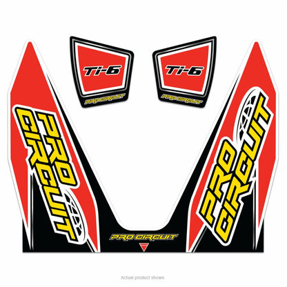 PRO CIRCUIT DECAL LOGO STICKER KIT TI-6 DC14TI6