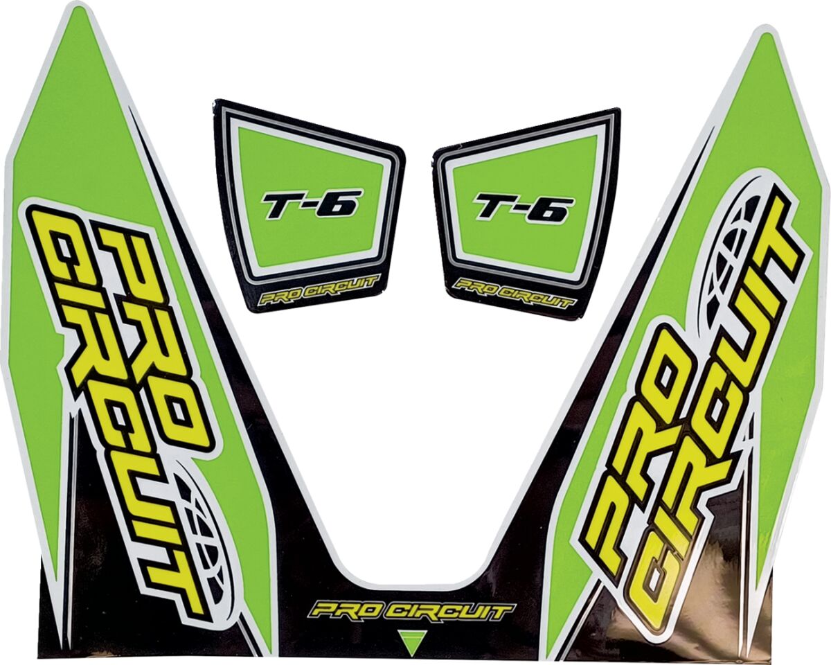 PRO CIRCUIT DECAL T6 GREEN DC22T6-GRN
