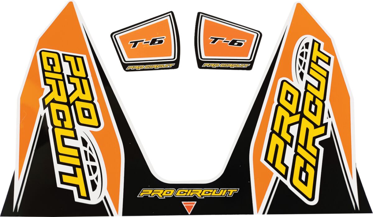 PRO CIRCUIT DECAL T6 ORANGE DC22T6-ORANGE