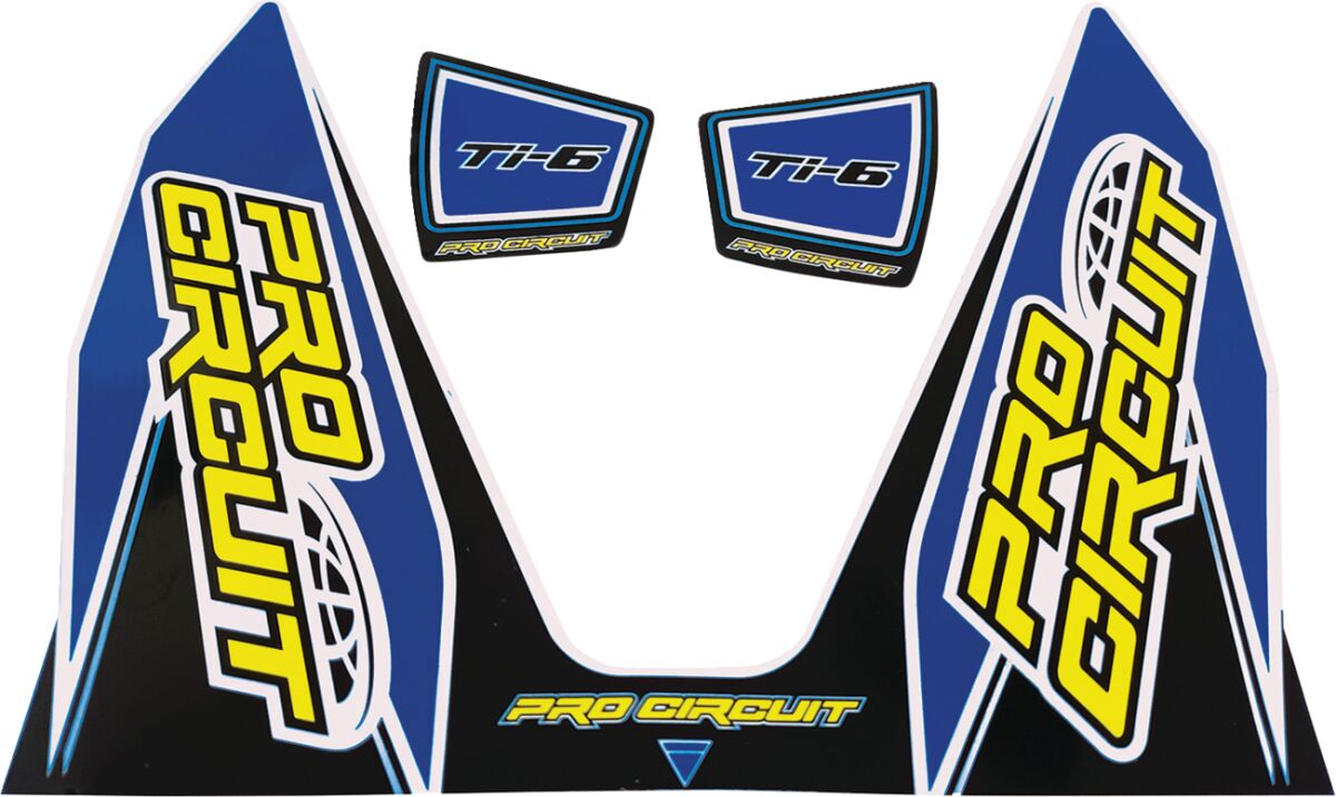 PRO CIRCUIT DECAL TI6 DARK BLUE DC22TI6-DB