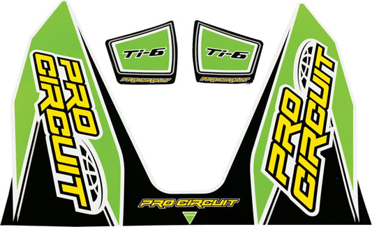 PRO CIRCUIT DECAL TI6 GREEN DC22TI6-GRN