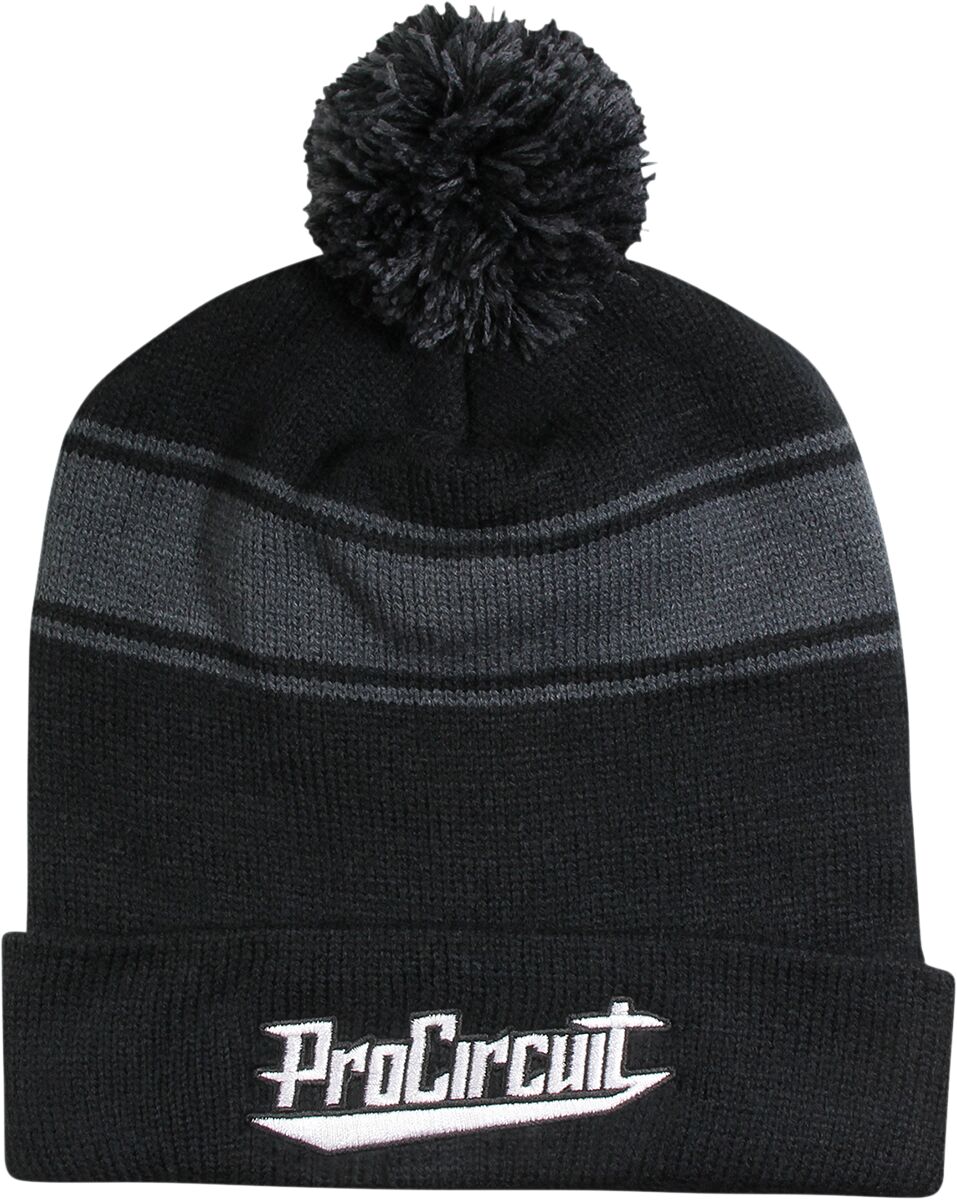 PRO CIRCUIT BEANIE CHARCOAL 68100