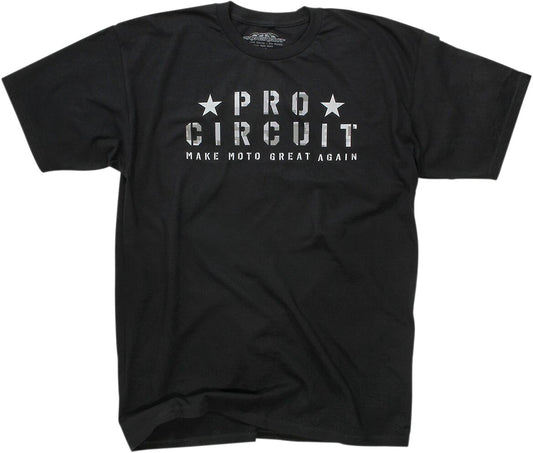 PRO CIRCUIT T-SHIRT PC-FLAG BLACK 3XL 6411810-60