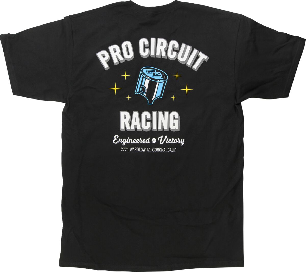 PRO CIRCUIT TEE PISTON BK SM 6431740-010