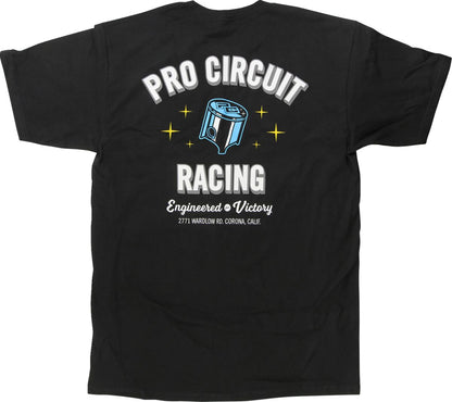 PRO CIRCUIT TEE PISTON BK SM 6431740-010