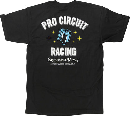 PRO CIRCUIT TEE PISTON BK SM 6431740-010