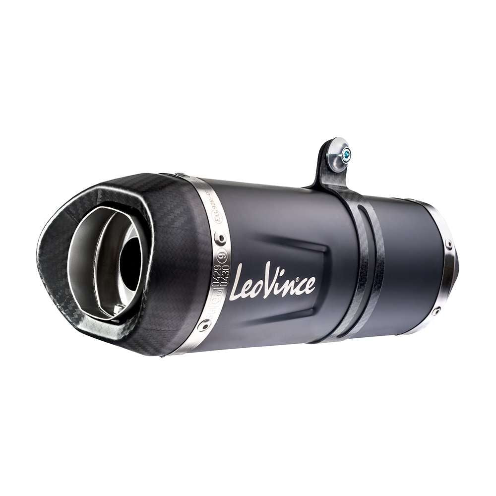 LEOVINCE LV ONE EVO BLACK EDITION STAINLESS STEEL EXHAUST SYSTEM WITH CAT 14251EKB
