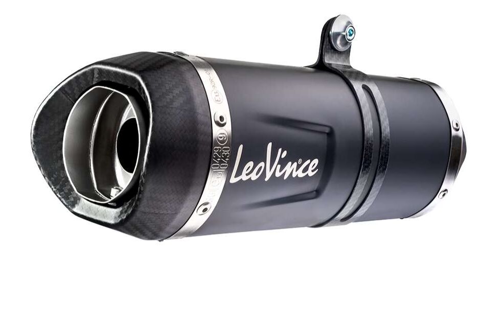 LEOVINCE LV ONE EVO BLACK EDITION STAINLESS STEEL EXHAUST SYSTEM WITH CAT 14360EBK