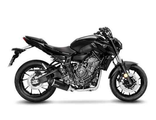 LEOVINCE LV One EVO Black Edition Stainless Steel Exhaust System with CAT 14360EBK