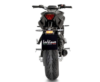 LEOVINCE LV ONE EVO BLACK EDITION STAINLESS STEEL EXHAUST SYSTEM WITH CAT 14360EBK