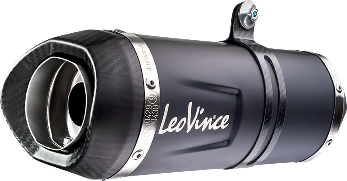 LEOVINCE LV ONE EVO BLACK EDITION STAINLESS STEEL EXHAUST SYSTEM WITH CAT 14385EBK