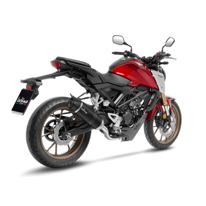 LEOVINCE LV ONE EVO BLACK EDITION STAINLESS STEEL EXHAUST SYSTEM WITH CAT 14390EBK
