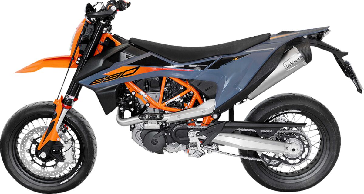 LEOVINCE LV ONE EVO STAINLESS STEEL EXHAUST SYSTEM WITH CAT 14364EK